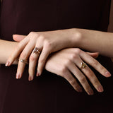 4 CT Pear Champagne Lab Grown Diamond Engagement Ring