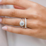 3 CT Round Solitaire Lab Grown Diamond Engagement Ring
