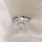 2.0 CT Marquise⁠  Lab Grown Diamond Solitaire Style Engagement Ring