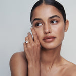 Stunning 1 CT Radiant Moissanite Engagement Ring with Solitaire Design