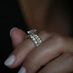 1.10 CT Round Lab Grown Diamond Wedding Band