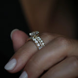 1.10 CT Round Lab Grown Diamond Wedding Band