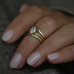 Oval Solitaire Lab Grown Diamond Engagement Ring