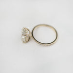 2.77 CT Cushion Solitaire Pave Moissanite Engagement Ring 9
