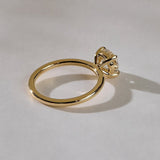 1.47 CT Round Lab Grown Diamond Solitaire Style Engagement Ring