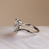 2.0 CT Pear⁠ Lab Grown Diamond solitaire Style Engagement Ring