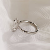 2.0 CT Marquise⁠  Lab Grown Diamond Solitaire Style Engagement Ring