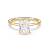 2.53 CT Elongated Cushion Lab Grown Diamond Engagement Ring
