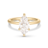 1.51 CT Marquise Lab Grown Diamond Solitaire Engagement Ring