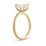 2.09 CT Radiant Solitaire Lab Grown Diamond Engagement Ring