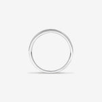 0.08 CT Cushion Moissanite Two Stone Men's Wedding Band in Solid Gold 3