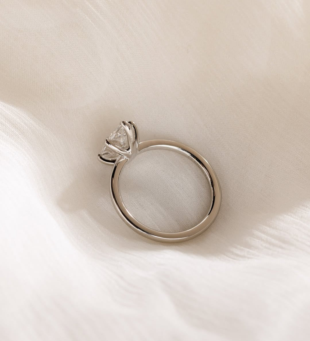2.0 CT Marquise⁠  Lab Grown Diamond Solitaire Style Engagement Ring