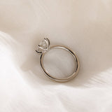 2.0 CT Marquise⁠  Lab Grown Diamond Solitaire Style Engagement Ring