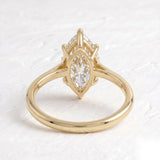 1.25 CT Solitiare Marquise Lab Grown Diamond Engagement Ring