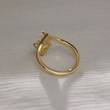 2.0 CT Marquise  Lab Grown Diamond Unique Style Engagement Ring