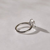1.70 CT Elongated Cushion Lab Grown Diamond Solitaire Style Engagement Ring