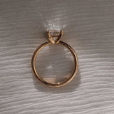 1.65 CT Princess  Lab Grown Diamond Solitaire Engagement Ring