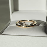 Trillion Solitaire Lab Grown Diamond Engagement Ring