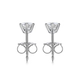 0.5 CT Round Solitaire Lab Grown Diamond Earrings