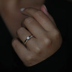 Round Cut Pave Lab Grown Diamond Engagement Ring