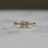 Oval Solitaire Lab Grown Diamond Engagement Ring