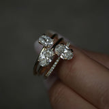 Oval Solitaire Lab Grown Diamond Engagement Ring