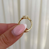 2.0 CT Marquise ⁠⁠Lab Grown Diamond  Solitaire Style Engagement Ring