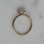 Oval Solitaire Lab Grown Diamond Engagement Ring