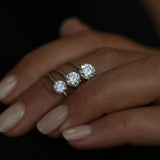 Round Solitaire Lab Grown Diamond Engagement Ring