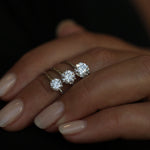 Round Solitaire Lab Grown Diamond Engagement Ring