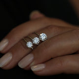 Round Solitaire Lab Grown Diamond Engagement Ring