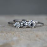 Round Solitaire Lab Grown Diamond Diamond Engagement Ring
