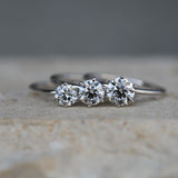 Round Solitaire Lab Grown Diamond Diamond Engagement Ring