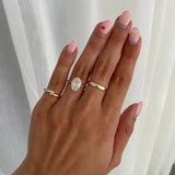 2.68 CT Oval CVD Lab Grown Diamond Solitaire Style Engagement Ring
