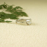 Stunning 1.0 - 2.0 CT Emerald Moissanite Engagement Ring with Bezel Design 10