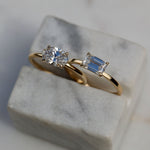 Oval Solitaire Lab Grown Diamond Engagement Ring