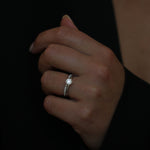 Round Solitaire Lab Grown Diamond Engagement Ring