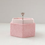 Emerald Hidden Halo Lab Grown Diamond Engagement Ring