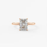 Radiant Split Shank Lab Grown Diamond Engagement Ring