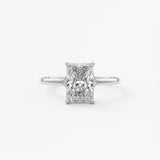 Radiant Split Shank Lab Grown Diamond Engagement Ring