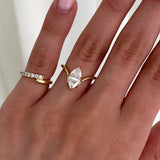 2.0 CT Marquise ⁠⁠Lab Grown Diamond  Solitaire Style Engagement Ring