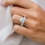 3 CT Round Solitaire Lab Grown Diamond Engagement Ring