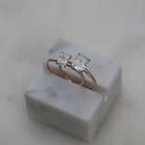 Radiant Solitaire Lab Grown Diamond Engagement Ring