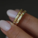 0.10 CT Round Flush Setting Lab Grown Diamond Wedding Band