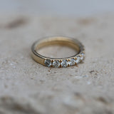 1.10 CT Round Lab Grown Diamond Wedding Band