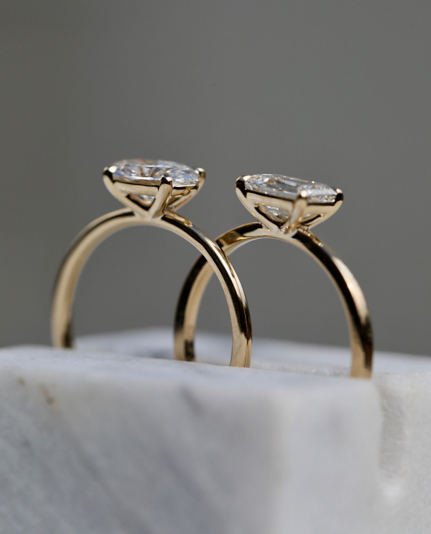 Oval Solitaire Lab Grown Diamond Engagement Ring