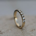 1.10 CT Round Lab Grown Diamond Wedding Band