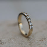 1.10 CT Round Lab Grown Diamond Wedding Band