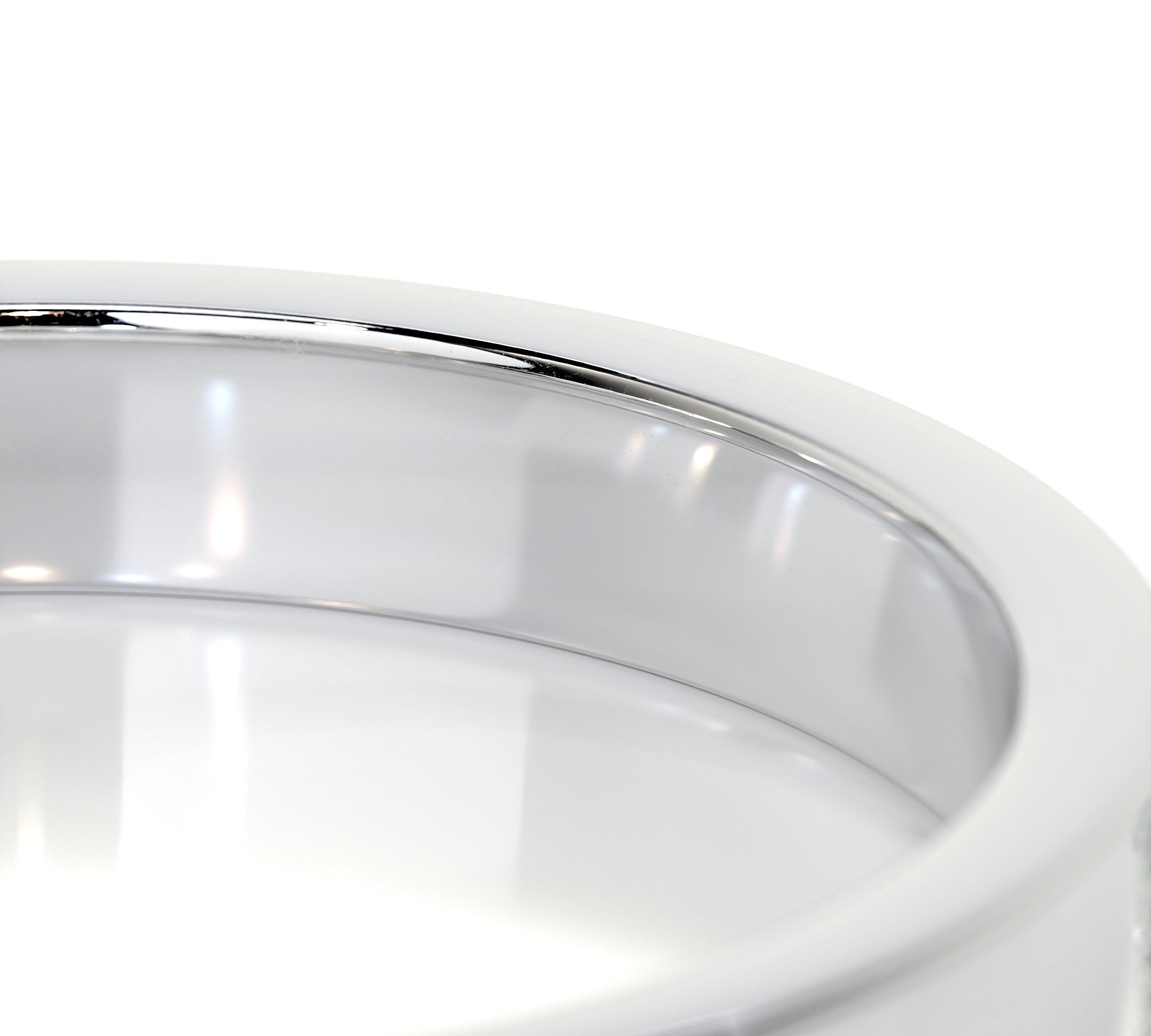 0.2 CT Round Half Eternity CVD EF/VVS Diamond Wedding Band 2