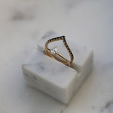 Pear Solitaire Lab Grown Diamond Engagement Ring